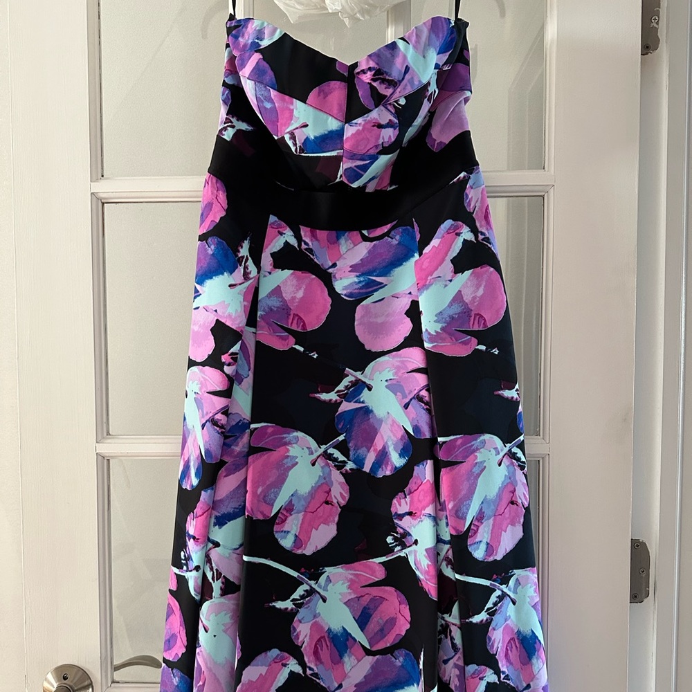 Rachel Roy Vibrant Floral Cocktail Dress